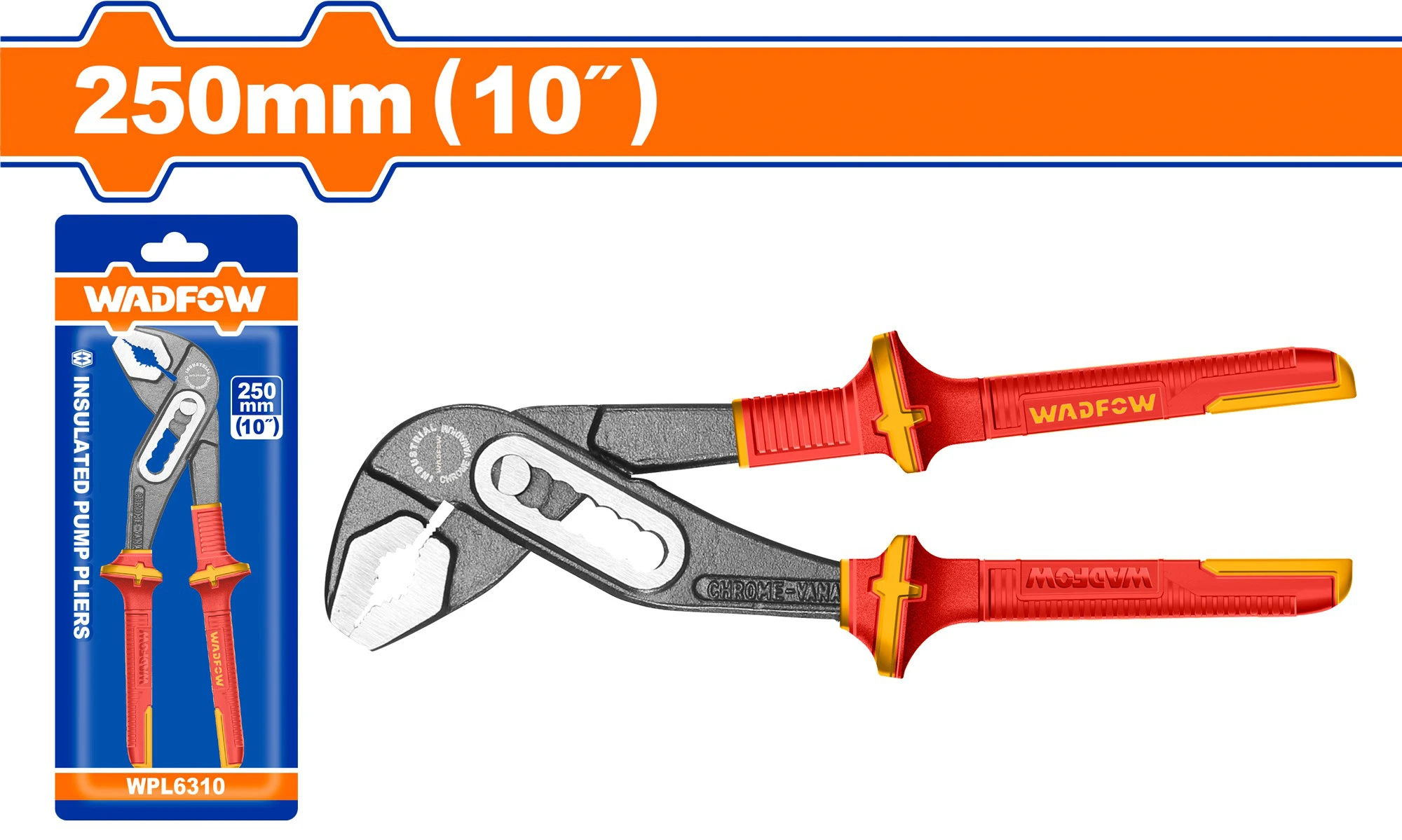 KỀM ỐNG NƯỚC CÁCH ĐIỆN 10&quot; WPL6310 WADFOW - HÀNG CHÍNH HÃNG