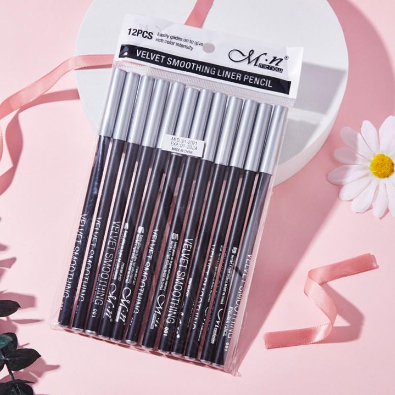 Chì kẻ mắt mày dễ Velvet Smoothing Eyeliner Pencil 1.1g