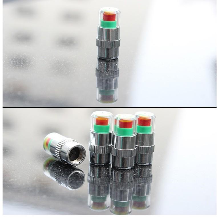 Nắp Van Cảnh Báo Áp Suất Lốp - BỘ 4 CÁI