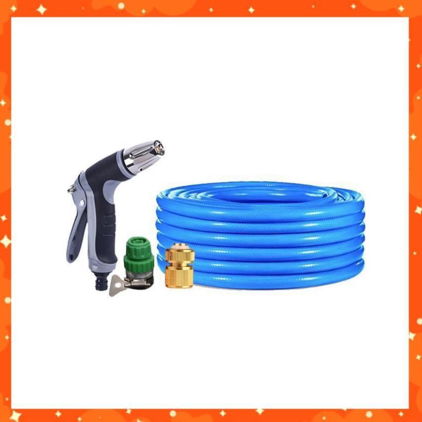 Bộ dây vòi xịt nước rửa xe,tưới cây tăng áp 3 lần 3-5m 206817