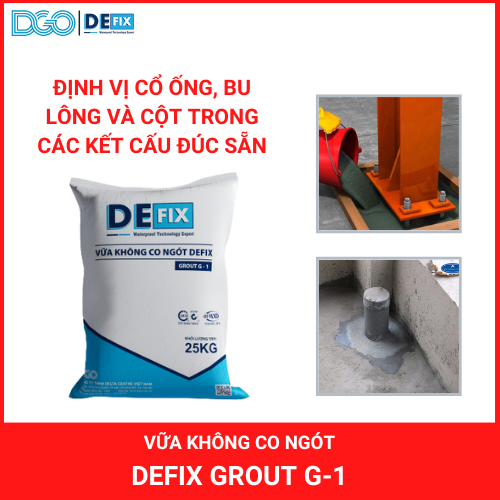 Vữa không co ngót DEFIX GROUT G-1