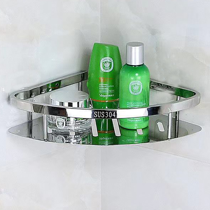 Kệ Góc Nhà Tắm Inox Treo Tường KG01
