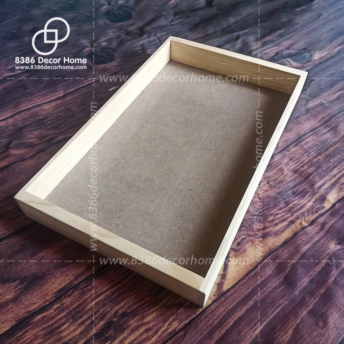 Hộp quà tết, khay gỗ gói quà, Hộp đựng đồ đa năng - Pallet gỗ thông