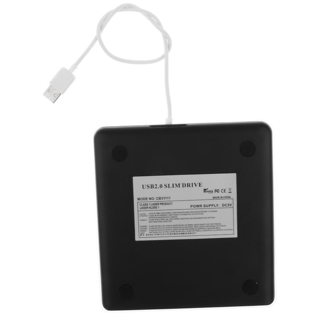 External DVD/CD Drive USB2.0 Burner Writer Drive Player   FOR Laptop