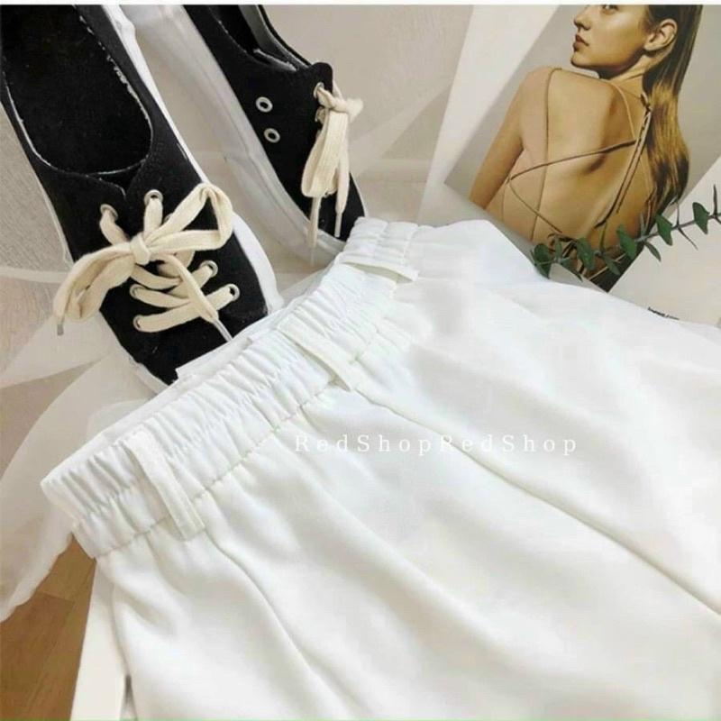Quần ống Rộng Công Sở Nữ Chất Vải Lụa Cát Hàn Cao Cấp Mặc Lên Siêu Tôn Dáng Cho Các Chị Em