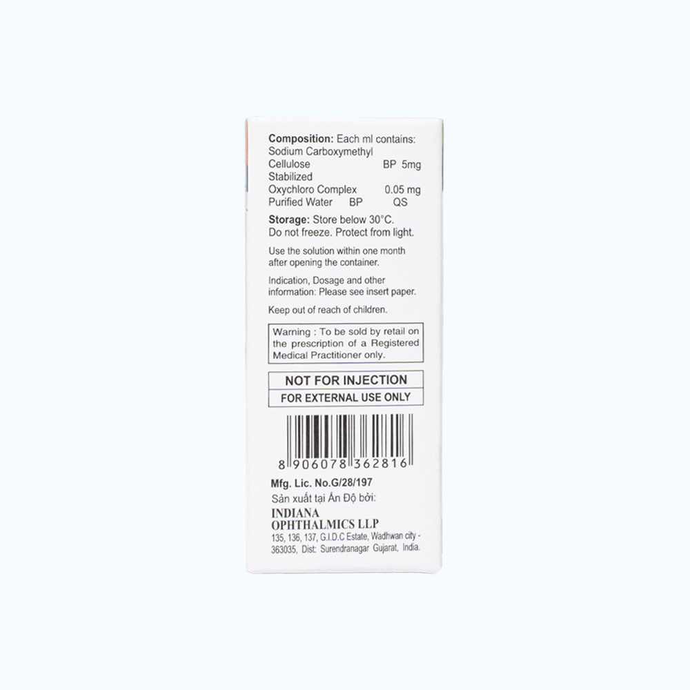 Nước nhỏ mắt nhân tạo Optimist (Chai 5ml)