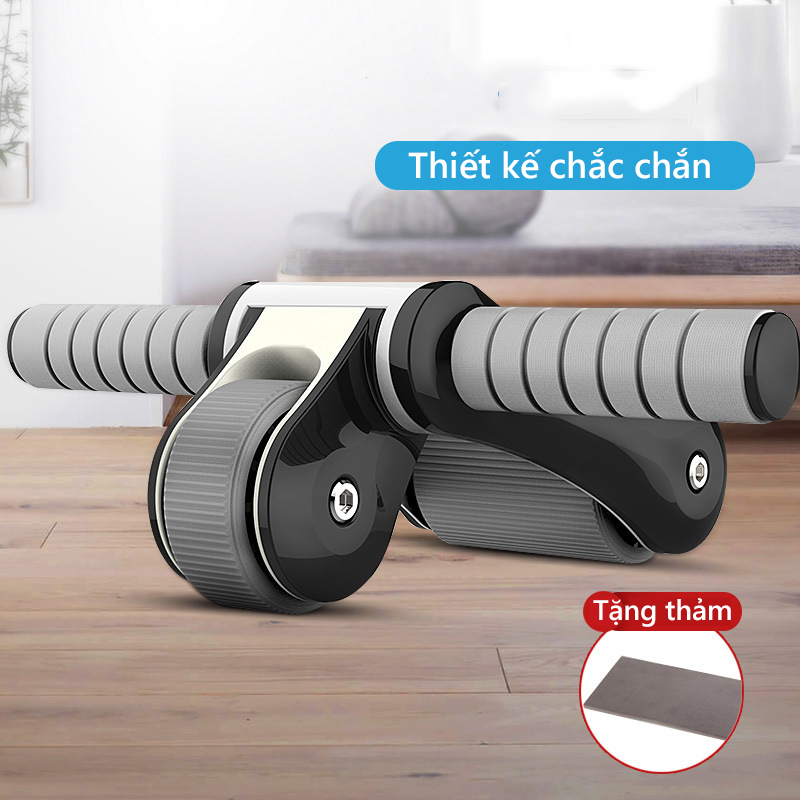 Con Lăn Tập Cơ Bụng Sáu Múi CLEACCO MAGIC SIX PACKS Khung Chắc Chắn , Chống Trượt Tải Trọng 150kg - Hàng Chính Hãng BORO SPORT