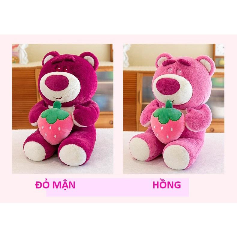 Gấu bông Lotso ôm dâu - mẫu mới - QCCC