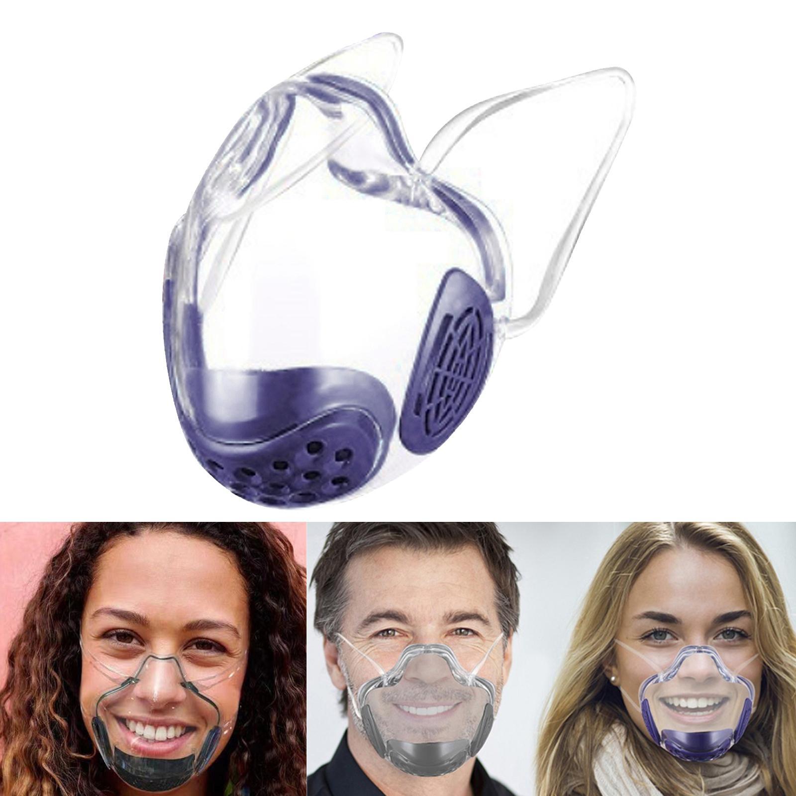 Durable Mask Face Mask Combine Mask Reusable Cover Clear Safe