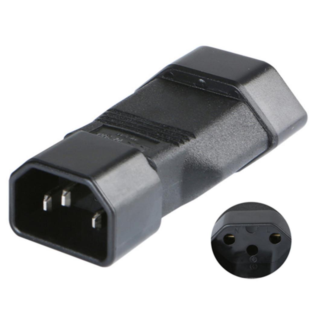Durable IEC 320-C14    Converter adapter
