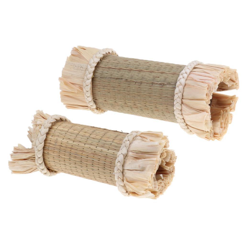 Small Animal Toys Corn Leaves Tunnel Beds Hamster House Guinea Pig Nest
