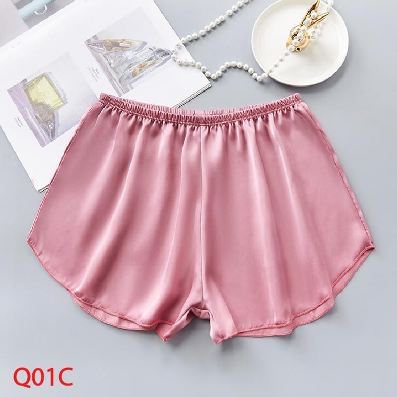 Quần lụa satin mặc nhà quần mặc váy