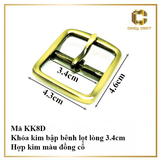 Khóa kim màu đồng cổ