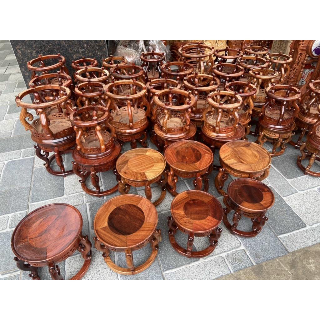 Đôn gỗ hương cao 22cm