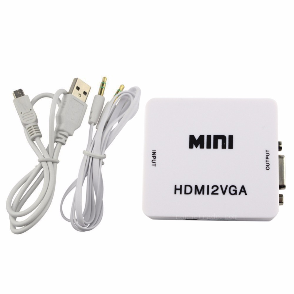 ROGTZ Bộ Chuyển Đổi Tín Hiệu HDMI sang VGA MINI - Hàng Nhập Khẩu