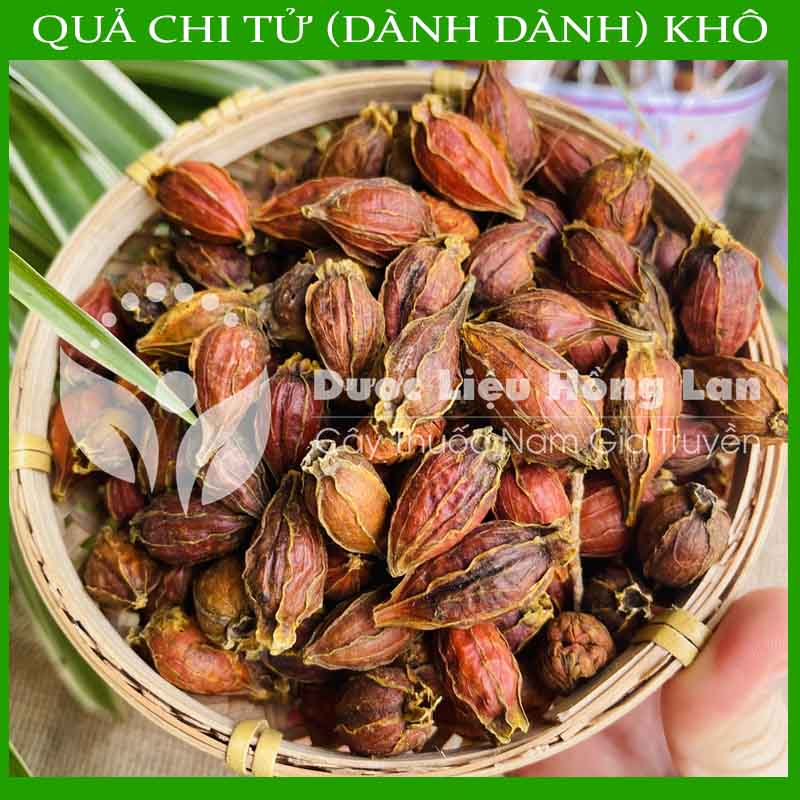 Quả dành dành/ chi tử khô sạch đóng gói 500gram