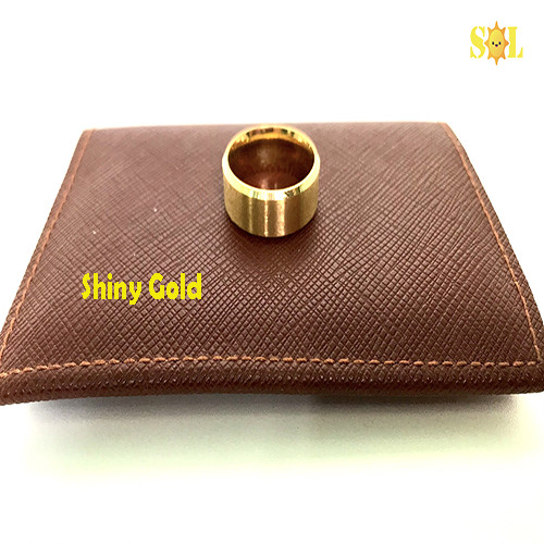 Nhẫn Gold Classic - Thép Titanium Gold 10k - Form Classic cổ điển sang trọng