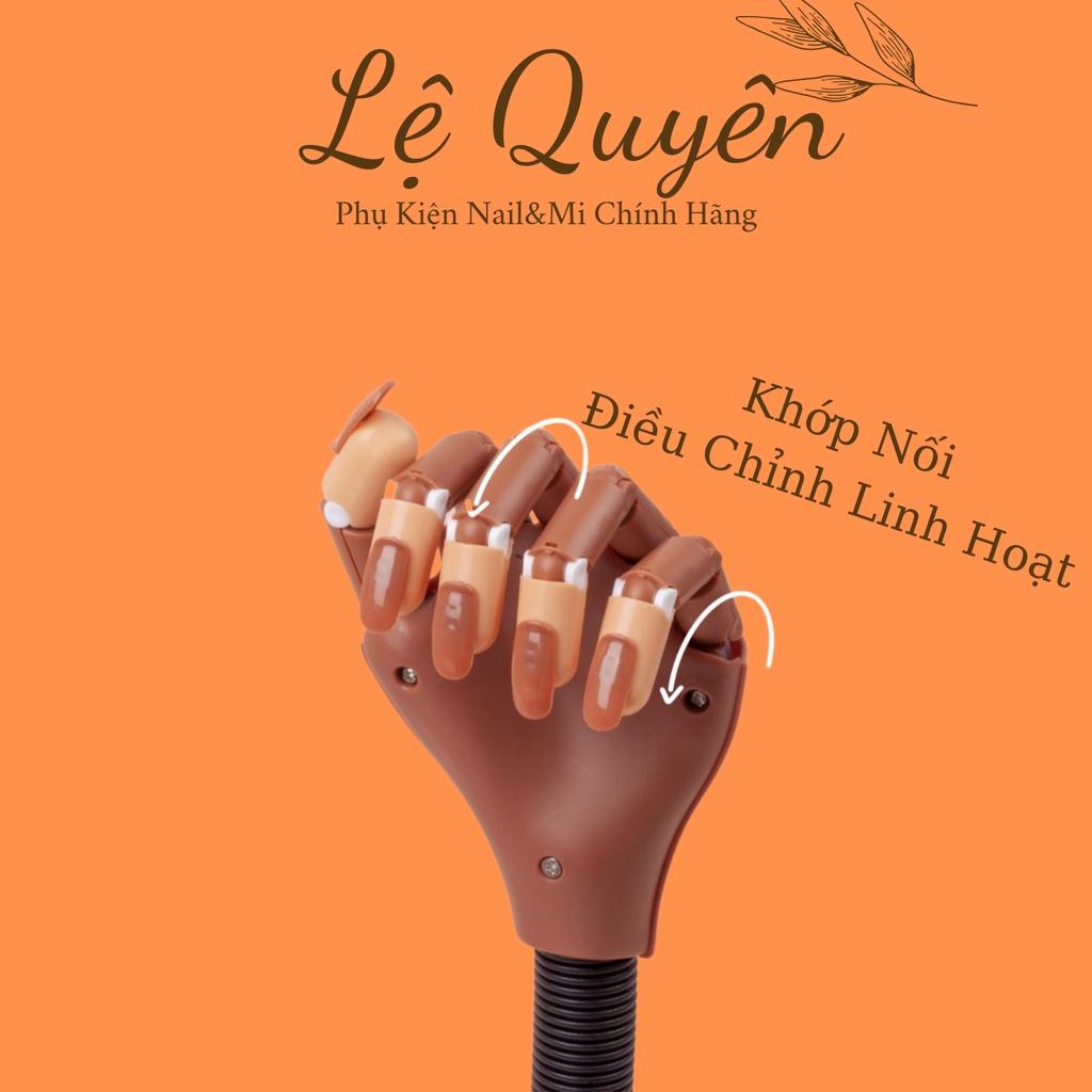 Bàn Tay Giả Học Làm Nail Có Đốt Chuyên Dụng_Bàn Tay Giả Có Khớp Ngón Tay Cử Động Linh Hoạt (Tặng Kèm Móng Giả)