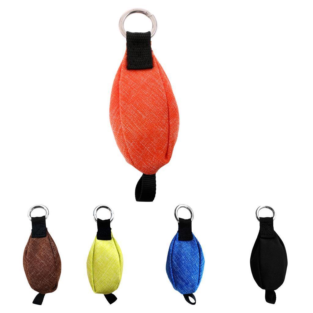 2 Pieces 250g Climbing Throw Weight Bag Tree Arborist Rigging Gear Orange Blue