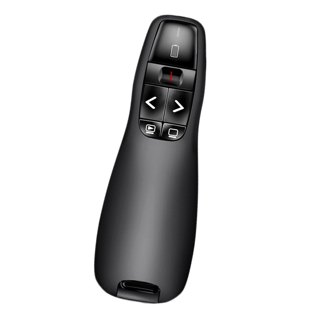 Milageto 2.4G Không Dây Dẫn Chương Trình Thuyết Trình Điều Khiển từ xa Công Tắc Bút Chỉ Laser