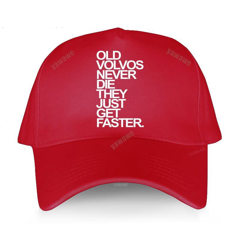 Đàn ông Yawawe Cap Mũ thời trang cổ điển Volvos không bao giờ chết Họ chỉ nhận được mũ bóng chày nhanh hơn Snapback Hip Hop Hat bình thường Color: grey mesh Size: Adjustable  Age Range: >8Y