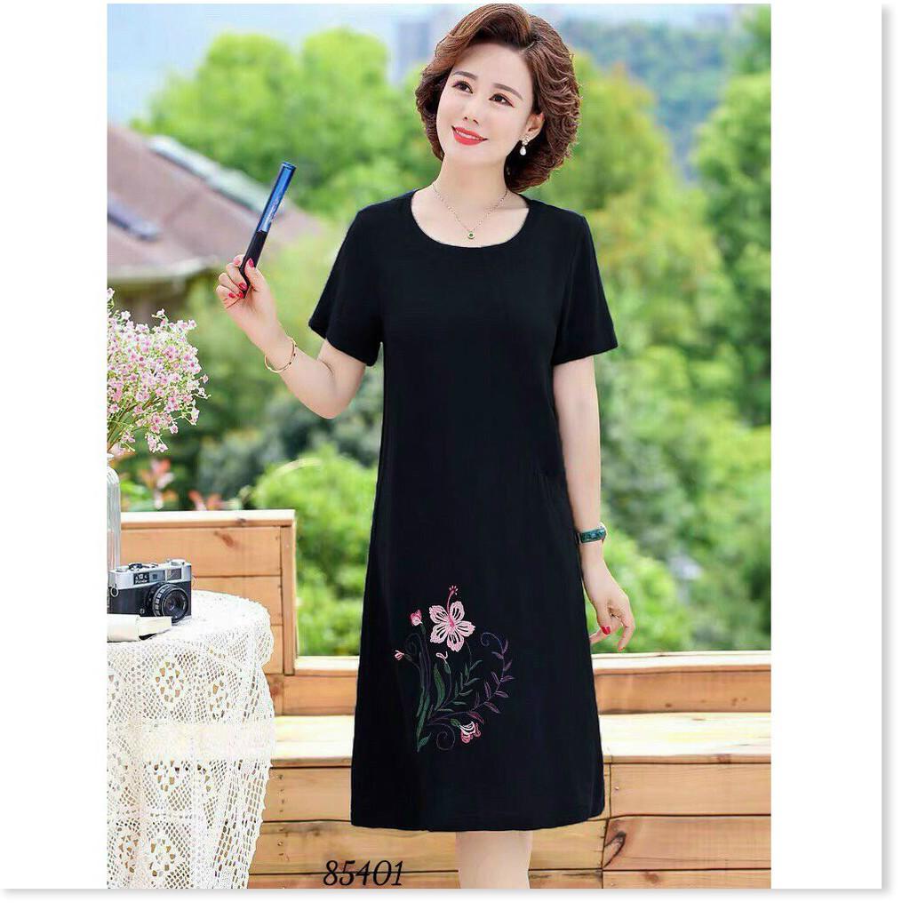 ĐẦM THÊU HOA,HỌA TIẾT TRƠN NHƯNG KHÔNG KẾM PHẦN SANG TRỌNG TRANG NEMO 36 FASHION