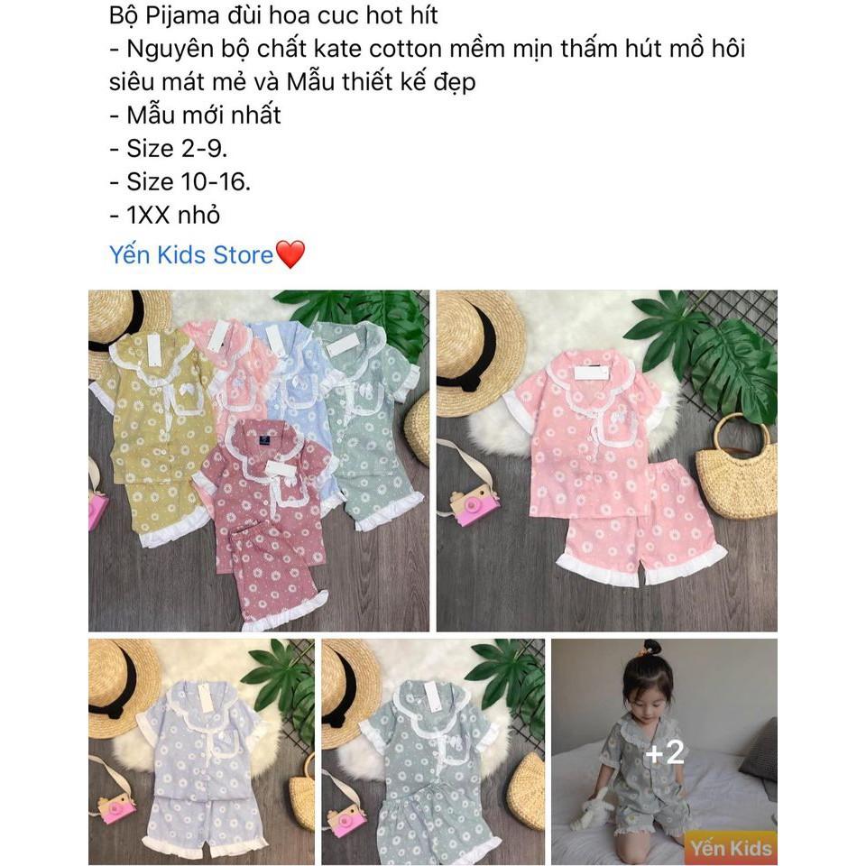 Pijama đùi bé gái