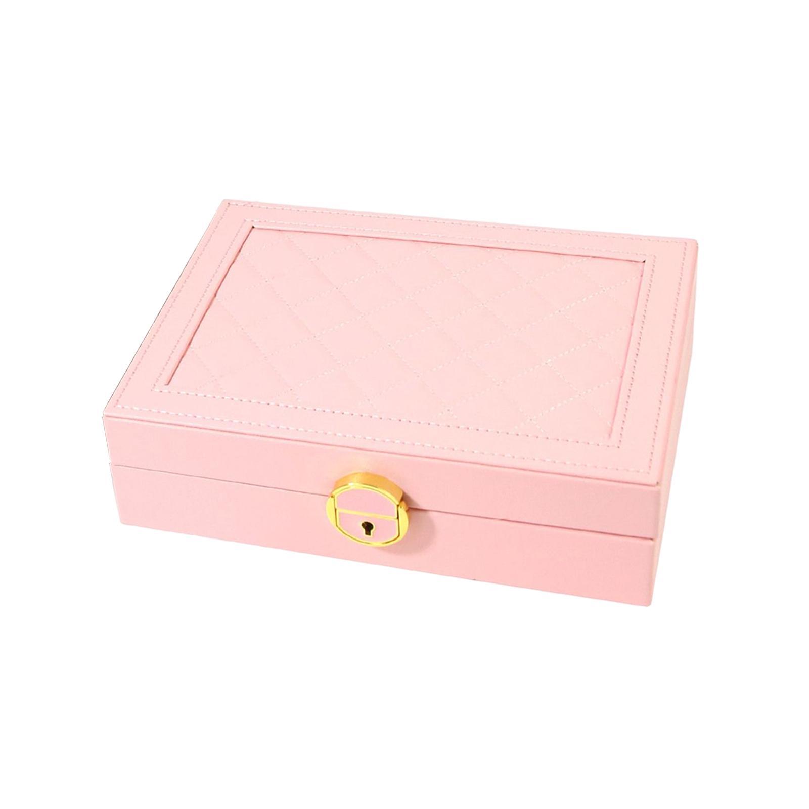 Box Organizer Mini Jewlery Case for Rings Bracelets Ear Studs