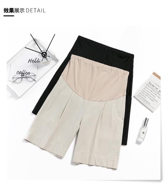 Quần short lửng cho bà bầu