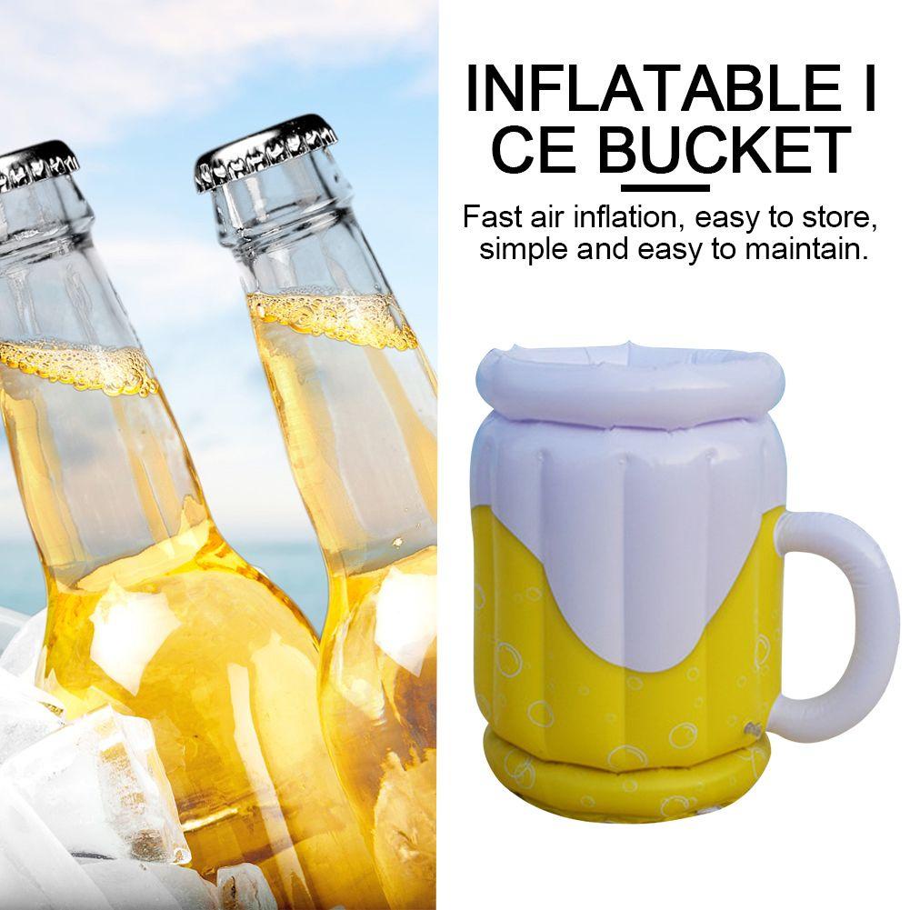 Thùng đá PVC mô hình Cốc bia BeerPool 30*44CM