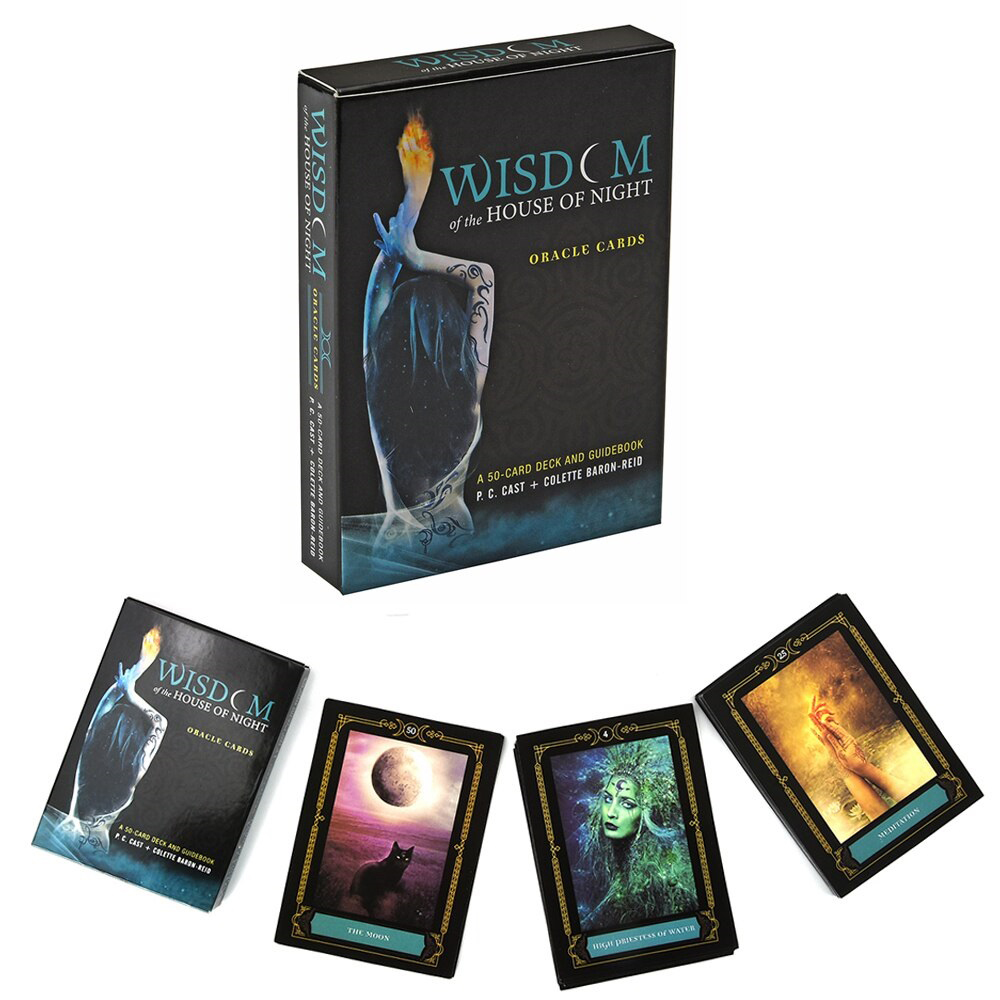 Bài Oracle Wisdom Of The House Of Night 55 Lá Bài  Đá Thanh tẩy