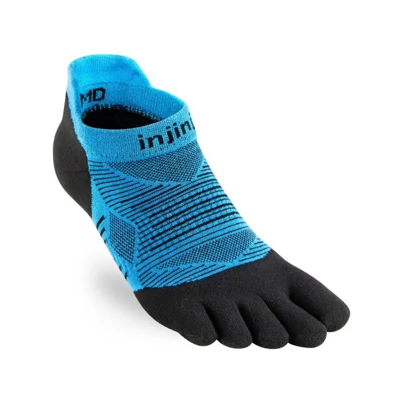 Tất xỏ ngón INJINJI Run Lightweight No Show - Malibu