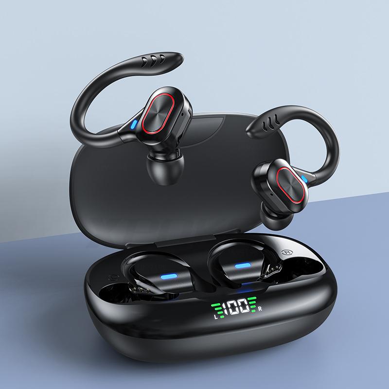 TWS Tai Nghe Nhét Tai Bluetooth-Tương Thích Với Micro Thể Thao Tai Màn Hình Hiển Thị Đèn LED Không Dây Tai Nghe Tai Nghe Nhét Tai Chống Nước Tai Nghe