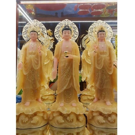 [Tượng Phật ] Tôn tượng Tây Phương Tam Thánh Phật cao cấp Đài Loan