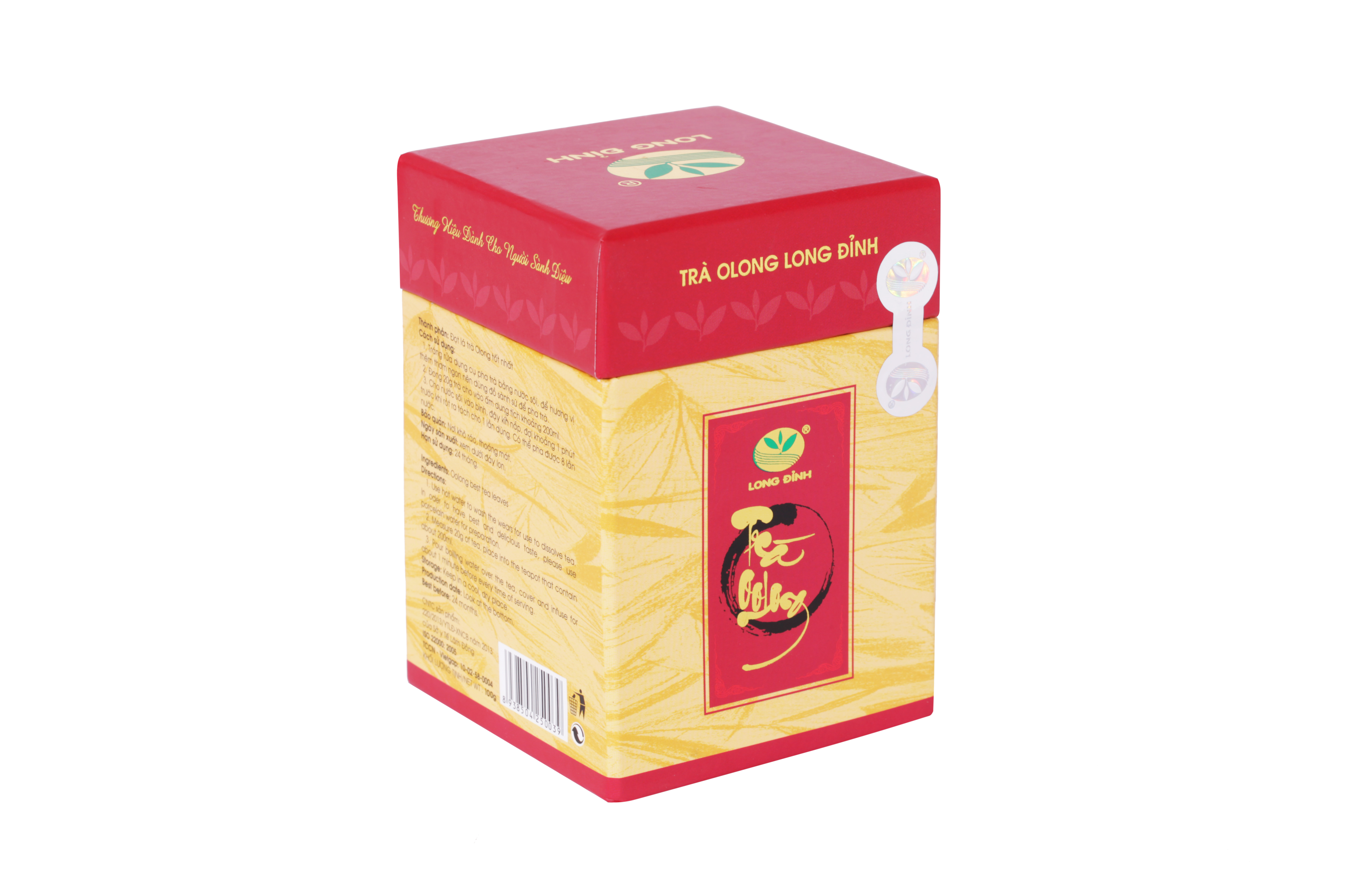 Bộ trà Ô Long Ba Bông Mai Đỏ Long Đỉnh