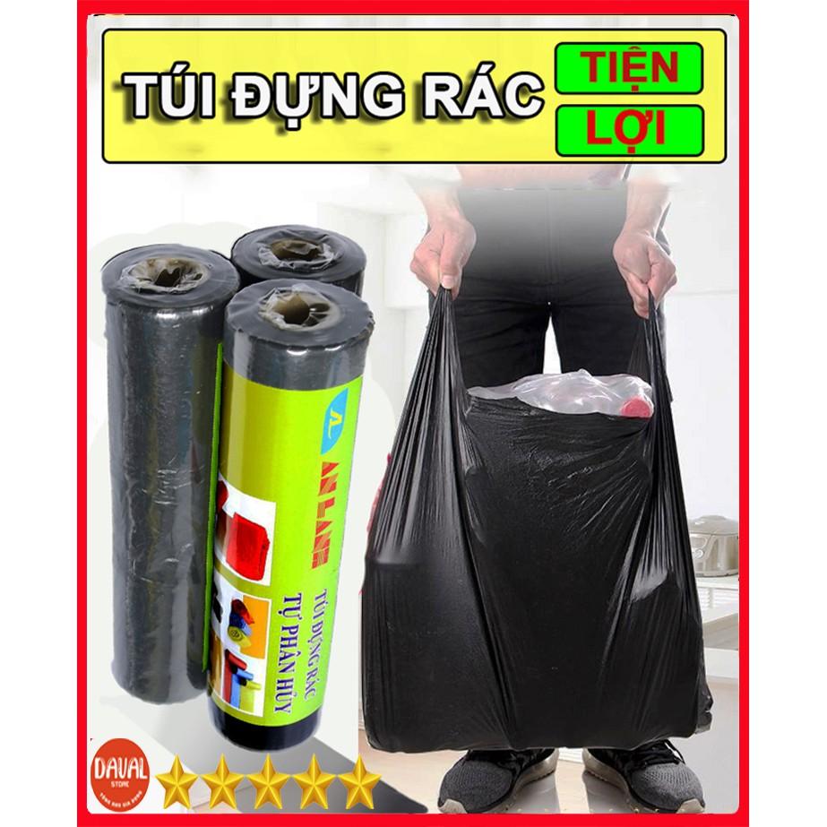 CUỘN TÚI RÁC TỰ PHÂN HỦY AN LÀNH 0,5KG - BẢO VỆ MÔI TRƯỜNG