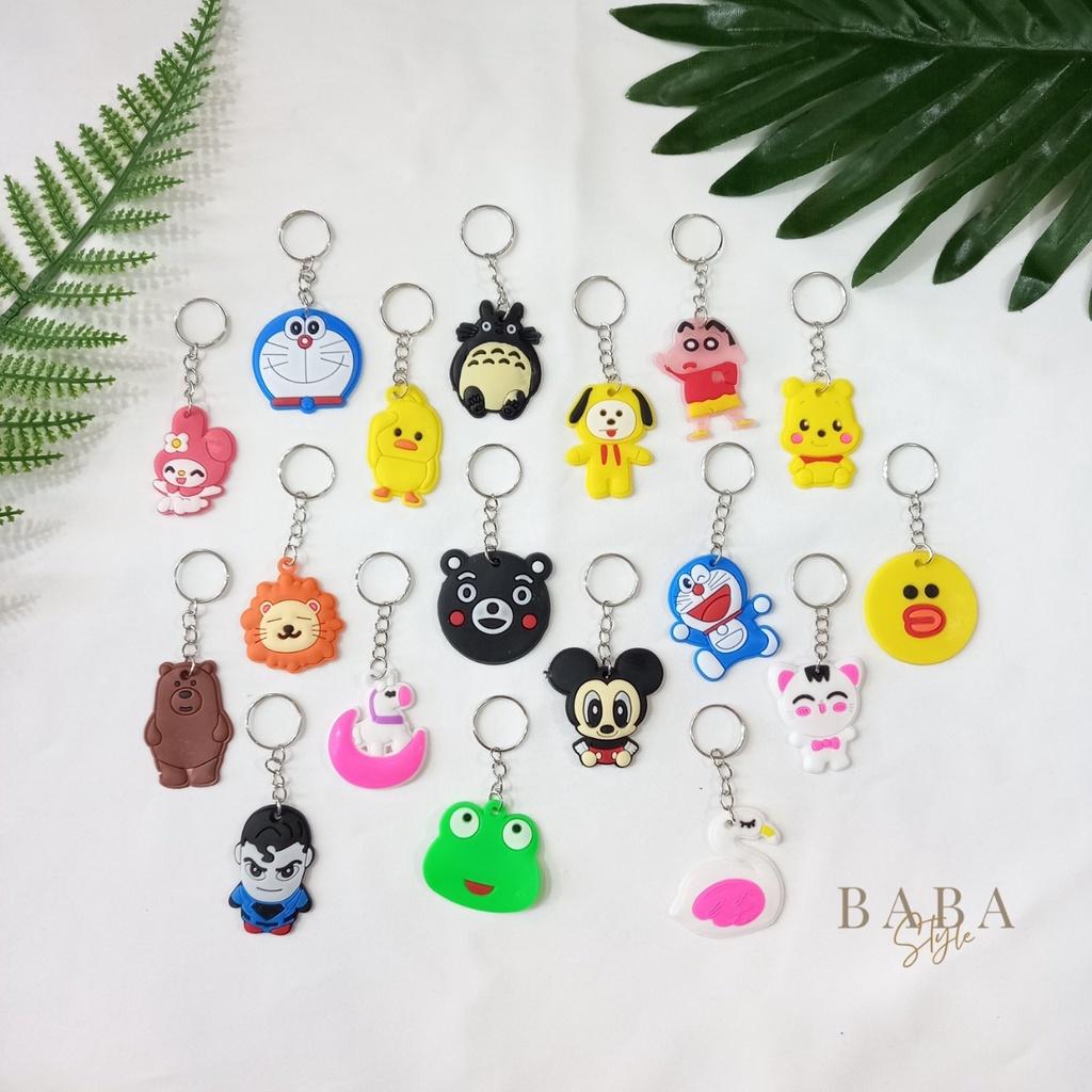 Móc Khóa Mini Nhân Vật Hoạt Hình Dễ Thương