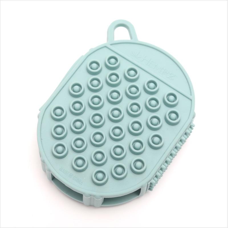 Soft Rubber Bath Towel Gloves Rubbing Mud Decontamination Bath Brush Bathroom Bathing Back Massage Brush Household Bath Gloves