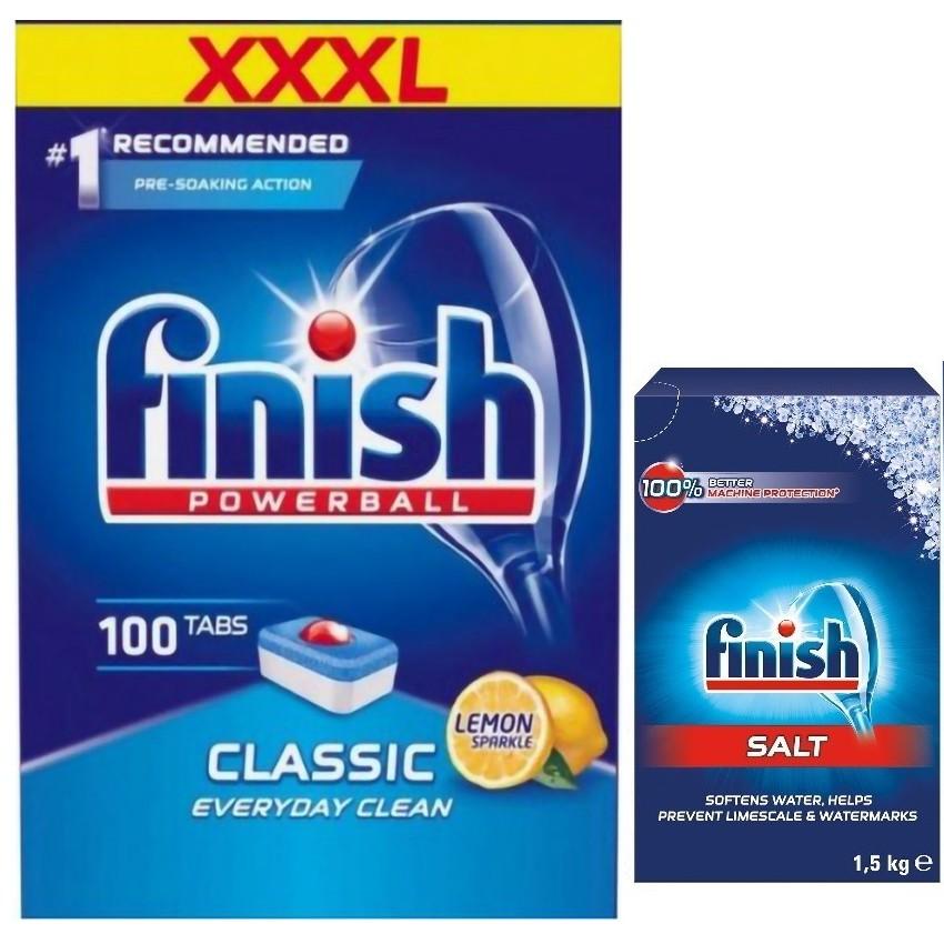 Nước làm bóng finish 1150ml, 800ml, 400ml dùng cho Máy rửa bát