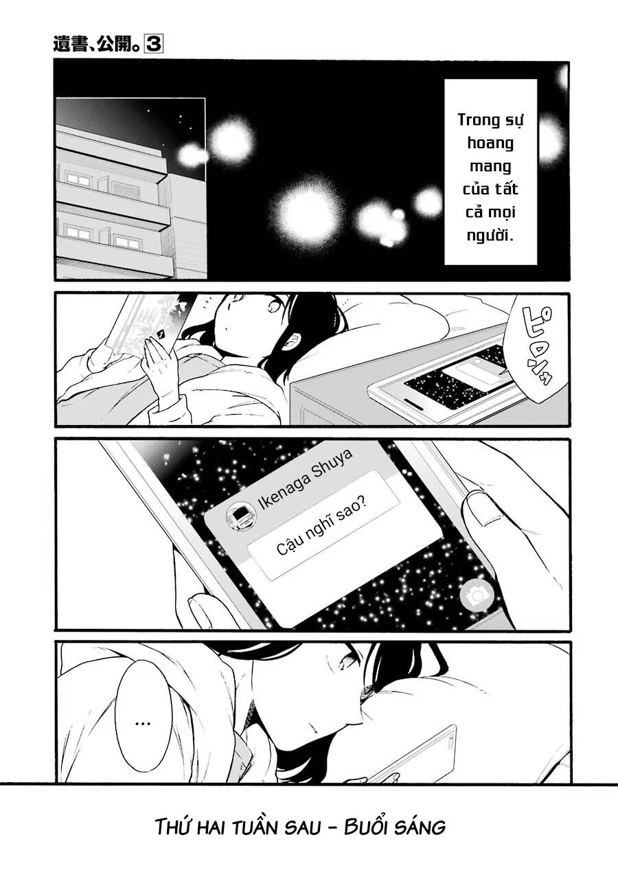 di thư trên bàn chapter 12 13