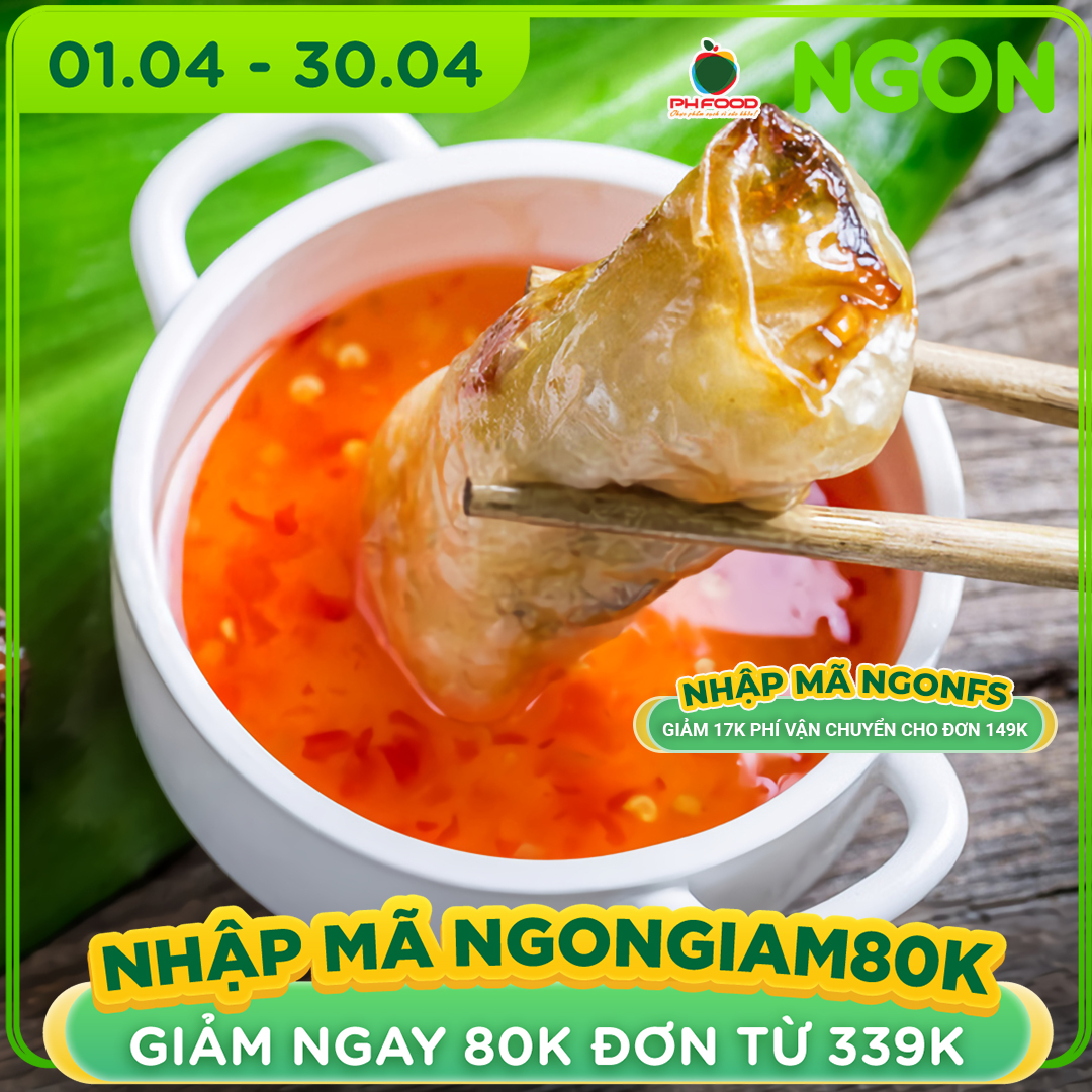 - Nem Thịt Truyền Thống - Hộp 10 Cái - Món Ngon Đãi Khách Tết