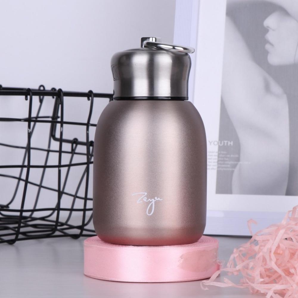 Bình nước giữ nhiệt cầm tay dung tích 300ml, ly giữ nhiệt chất liệu inox chuẩn 304 cao cấp giữ nhiệt lên đến 12 giờ