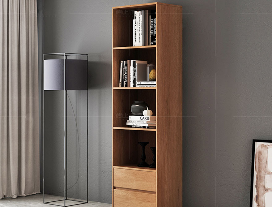 Giá sách gỗ công nghiệp thiết kế tiện dụng