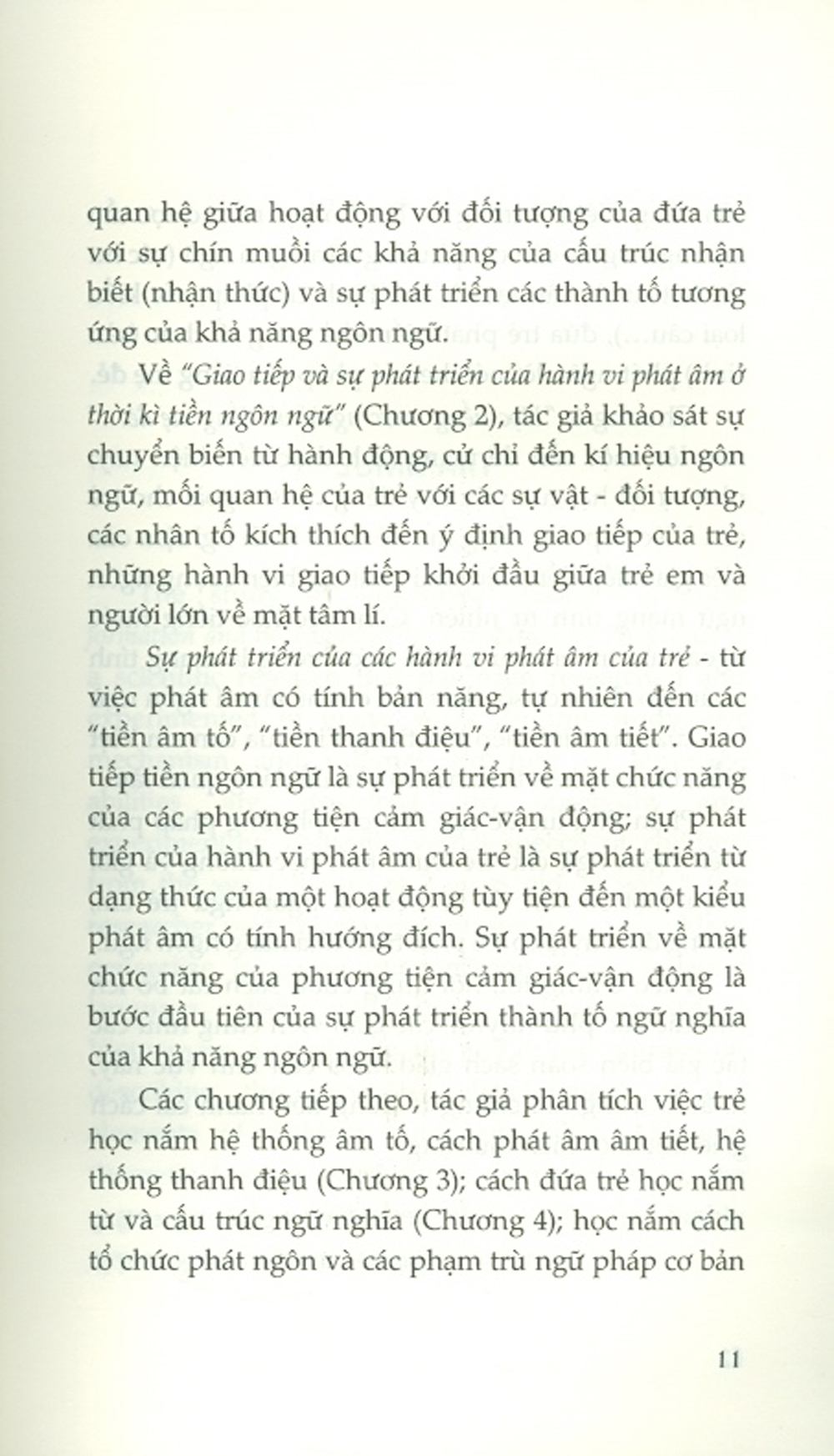 Sự Hình Thành Và Phát Triển Ngôn Ngữ Ở Trẻ Em