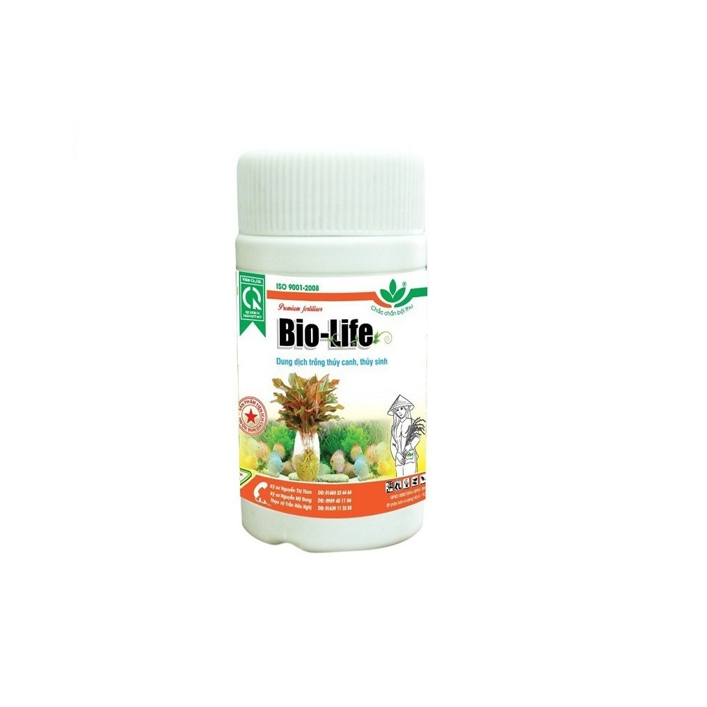 BIO-LIFE 100ML - DUNG DỊCH DINH DƯỠNG CHO CÂY THỦY CANH , THỦY SINH