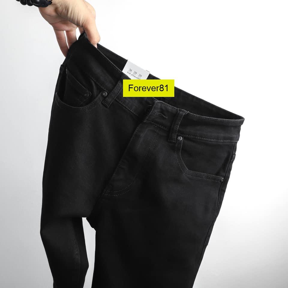 Quần Jean đen Nam Form Slimfit