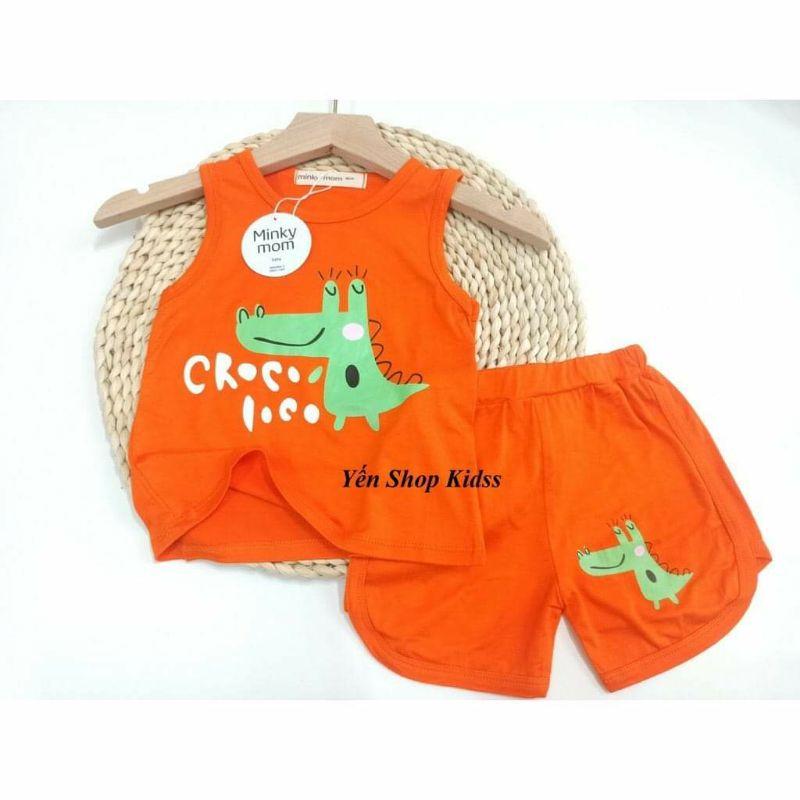Áo ba lỗ trẻ em chất liệu cotton cho bé trai và gái cho bé từ 7kg.20kg