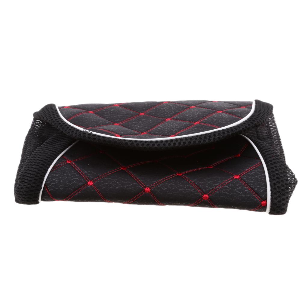 Black Motorcycle Electric Car Scooter Breathable Seat Cushion Protector Cover