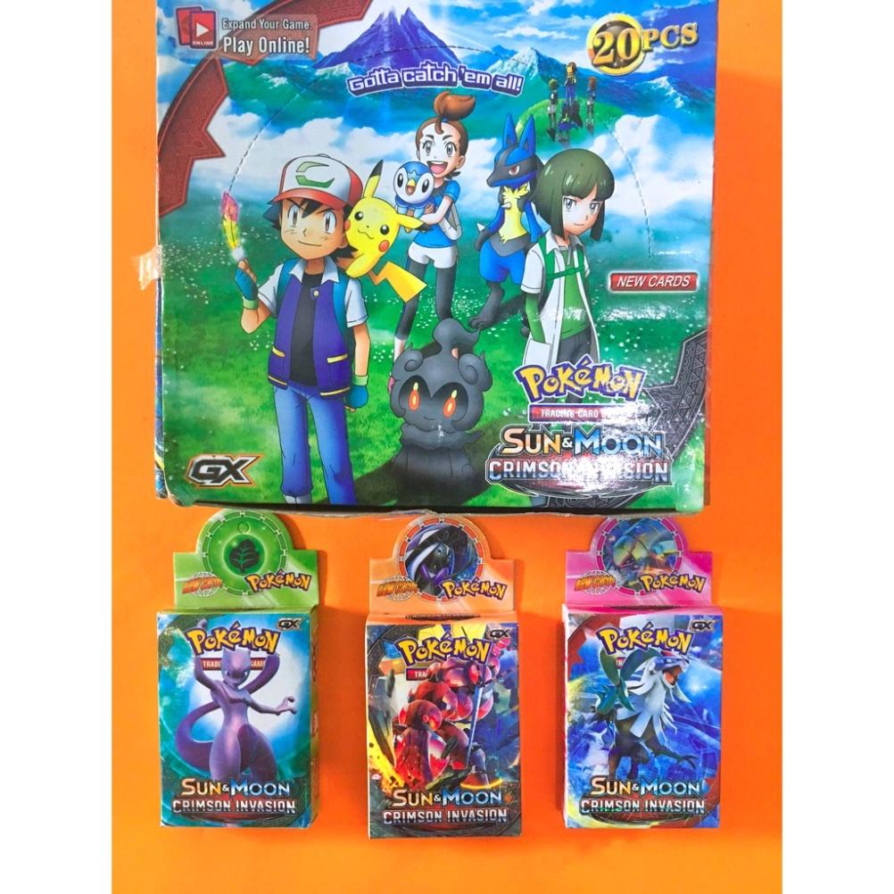 Bộ Sưu Tập Hộp 640 lá Thẻ Bài game show Pokémon GX EX bạn dạng tiên tiến nhất Làm món quà Cho Trẻ Em