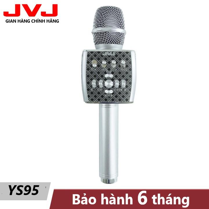 Micro karaoke YS92 JVJ bluetooth Không dây kèm loa 3 in 1-Kết nối với các thiết bị có kết nối bluetooth, Nâng giọng tốt - Hàng chính hãng